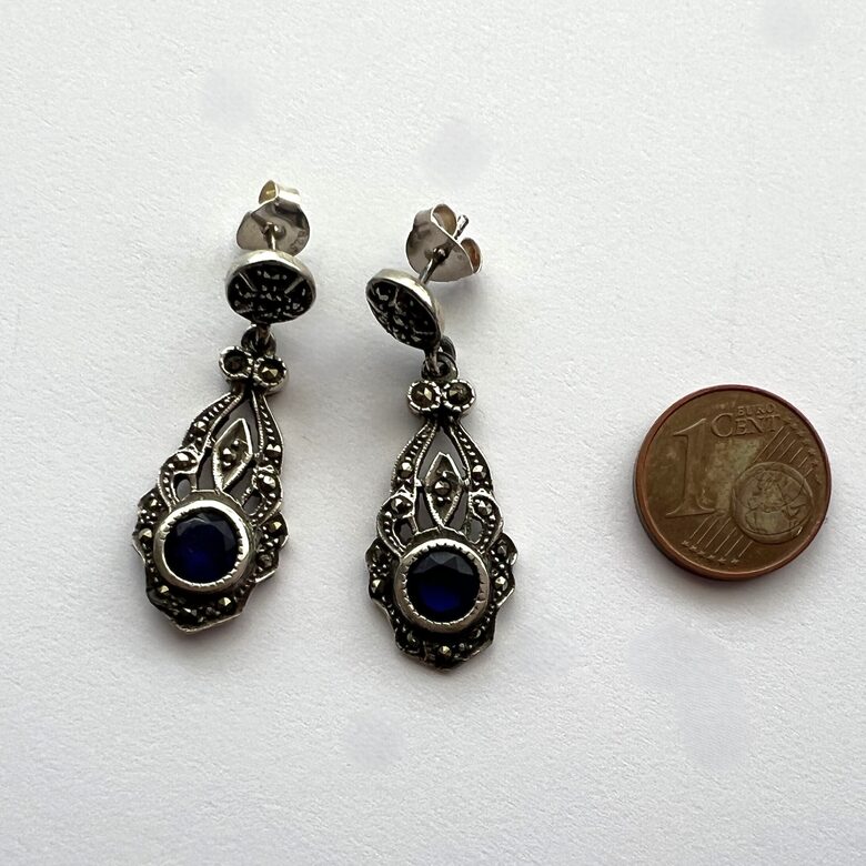 Marcasite Earrings Azulea